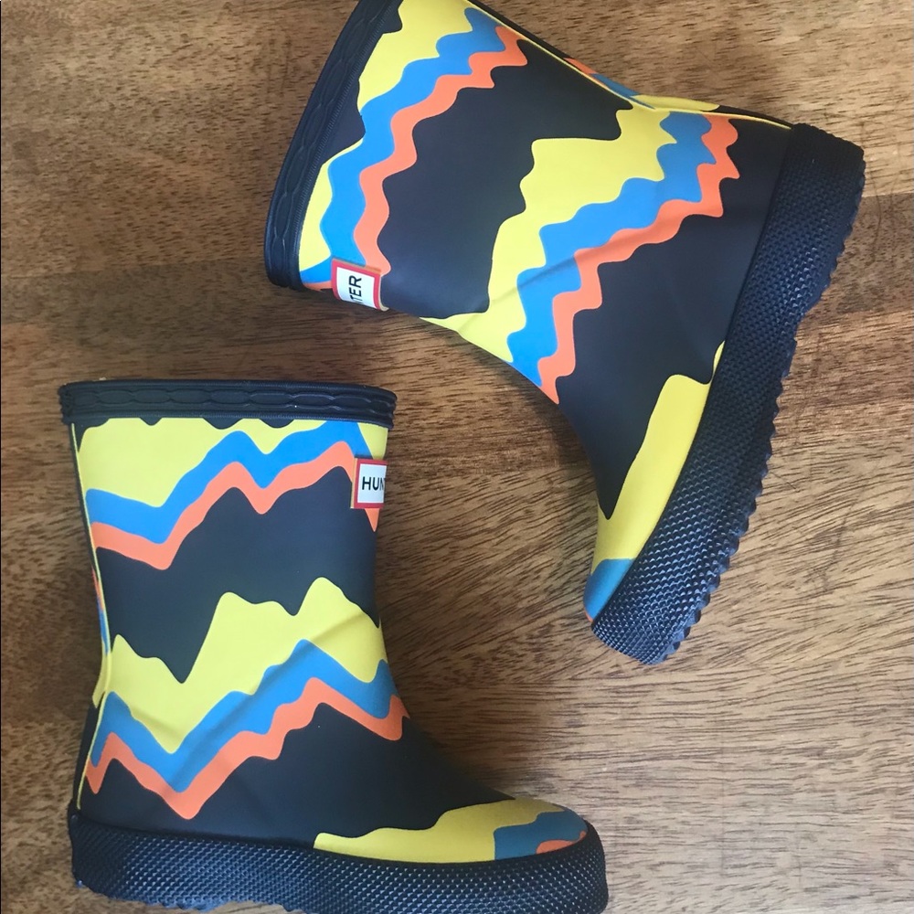 Classic Storm Stripe Waterproof Rai Boots